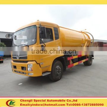 Dongfeng 4x2 8000L capacity cesspit emptiers