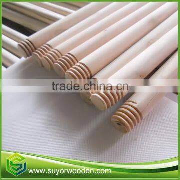 natural wood broom stick for garden tools