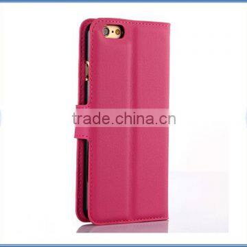 2015 Factory Price High Quality PU Leather Wallet Case Cover for Iphone 6 6s 6s Plus Cases photo-4