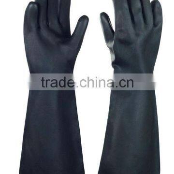 double-color industrial rubber gloves