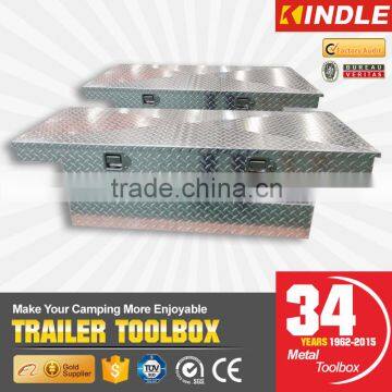 High Capacity 2.0mm Aluminum Alloy Pickup Camper Trailer Tool Cabinet Case photo-2