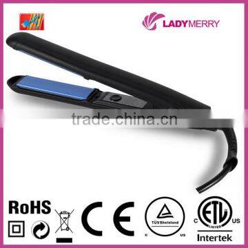 Low cost CE ROHS CTUVUS Approved Pro Nano tourmaline hair straightener deals for private label