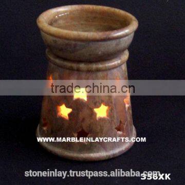 Soapstone Fragrance Oil Burner Lamp