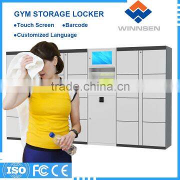 Intelligent Storage locker for gym bio-metric access