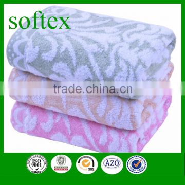 bamboo velour washclothes / bamboo fabric jacquard face towel