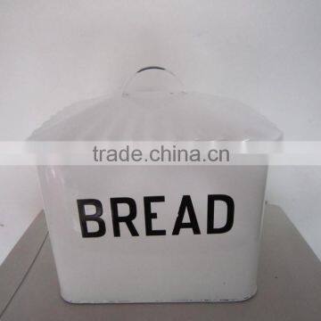 Home enamel metal bread box,water box,bucket