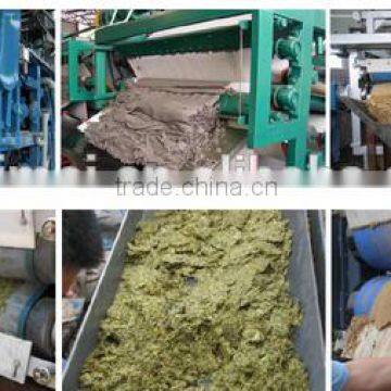 Sludge dewatering machine/Vacuum belt filter press