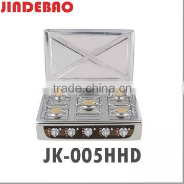 JK-005HHD 5 burner industrial gas stove