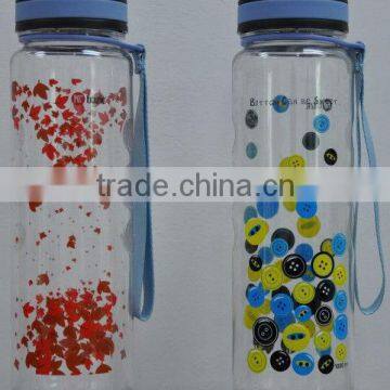 Customised Water Bottle with strap 1L