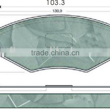 auto parts for peugeot, auto Brake Pads for Peugeot 405 OEM 4251.56