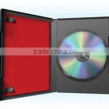 11mm single black color dvd box