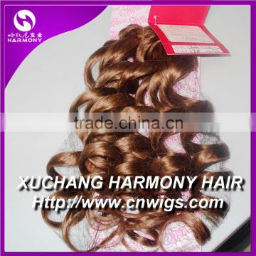 Harmony Customized spiral curl hair weft for European hair market