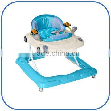 Fashion Car Style baby inflatable baby walker EN1273 Approval