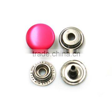 Custom Zinc Alloy 15mm Round Shape Monkey Logo Plating Technics Metal Snap Button Quality Choice photo-6