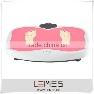 2015 new product crazy fit massage machine vibrating plate weight