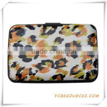 Aluminum RFID colorful men metal logo credit business card use bag (TI10070)