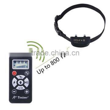 A-bomb Full-automatic Mode&Manually 800 Yards Pet Training Collar Rechargeable & Waterproof & Safe Vibrating Collar photo-5