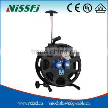 Electric retractable H05vv f cable reel drum