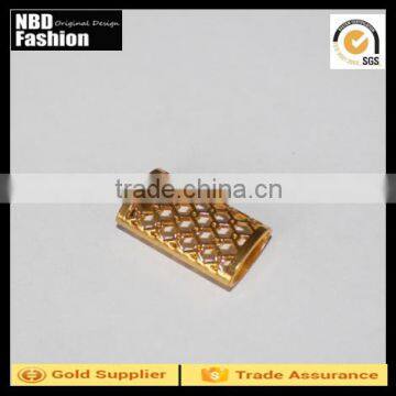 Fashion Garment Alloy Gold Neck Trim, 28mm Metal Bar, Iron Quality Neck Decorative Bar