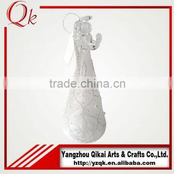 New Style Glass Angel With LED Light for Home Decoration photo-2