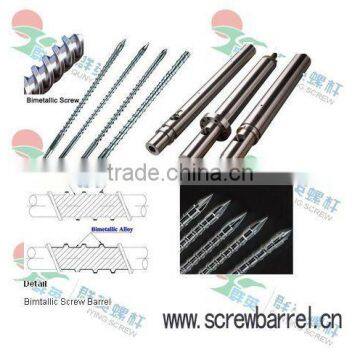 screw and barrel for injection moulding machine