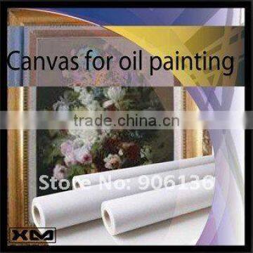 gloss Non-woven cloth artist canvas for framed