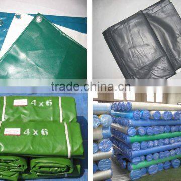 green color canvas HDPE tarpaulin