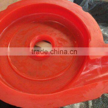 Rubber volute liner cover plate liner and frame plate liner of slurry pump