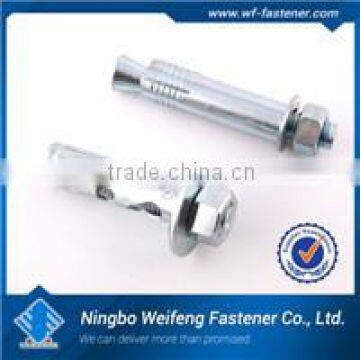Ningbo hardware fastener supply hollow concrete block anchors zinc plated China manufacturers&importers
