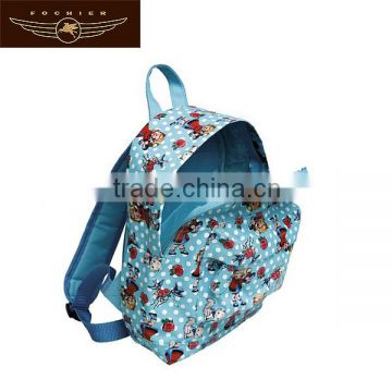 Two compartments school backpack kids