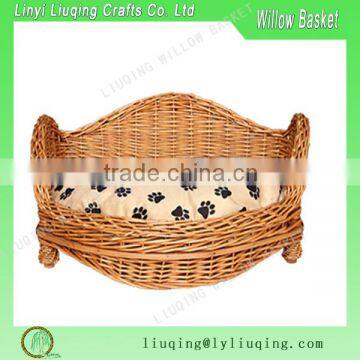 2016 new style wholesale wicker dog sofa
