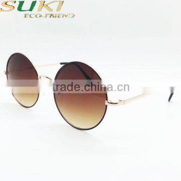 2016 custom sunglasses round metal sunglasses