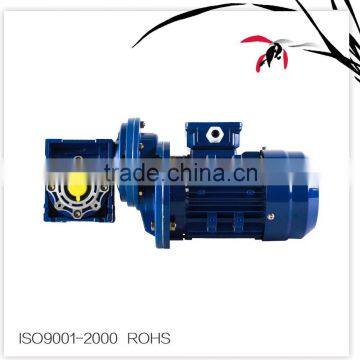 Die Cast Aluminum Alloy cast iron NMRV 025-150 Worm Speed reducer , PC pinion helical bevel Gearboxs gear box motor for conveyor                        
                                                Quality Choice