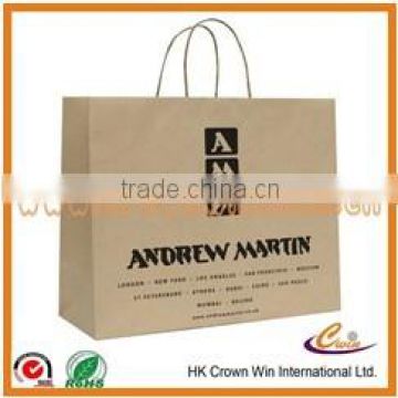 Clothing Packaging Kraft Paper Bag With Good Quality