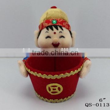 2016 chinese new year decoration items candy basket