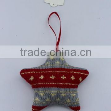 Factory Christmas knitted tree ornament