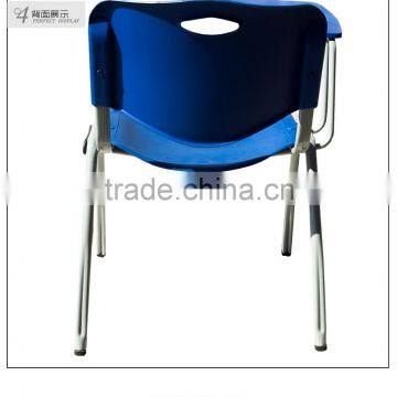 Hot Sale Training Room Plastic Study Chair With Folded Writing Pad photo-5