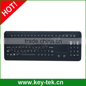 Rugged Touchpad Silicone Industrial medical Keyboard Desktop For Hygienic