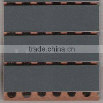 Sound Insulation Partition Wooden Grooved Acoustic Panel