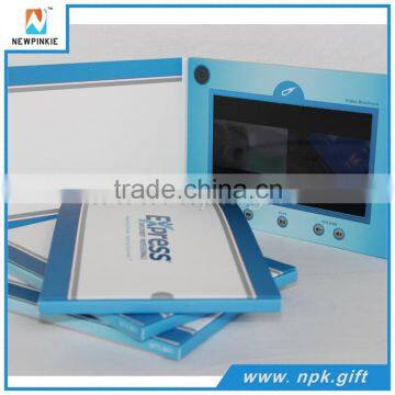 2016 New Business Gift Paper Invitation lcd Video Business Card