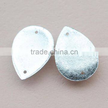 Flatback Gemstone Cabochon 18*25 mm Teardrop Sew On Crystal AB Rhinestone ,Earring Pendent Baeds photo-2