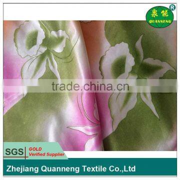 Color design soft polyester fabric for mattress