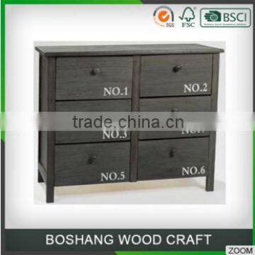 China Wholesale Market Storage Wooden Cabinet with drawers