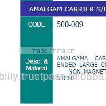 amalgam carrier single end large, kit, amalgam carriers , dental instruments, dental lab instruments