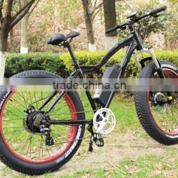 26'' yeti bike 36v 17ah electric bicycle with tube lithium battery