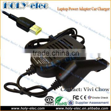 Laptop Power DC Adapter Car Charger Compatible for IBM Lenovo Flex 14