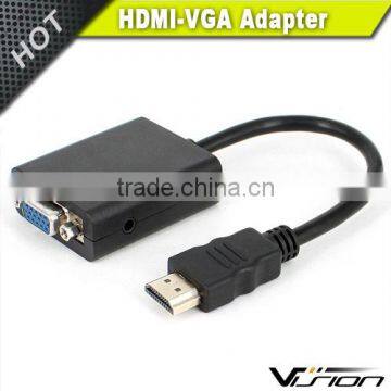 HDMI Male to VGA HD-15 15 Pin Male Adapter Cable Cord for DVD HDTV photo-4