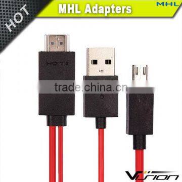 MHL Micro USB to Female HDMI Adapter 1080p