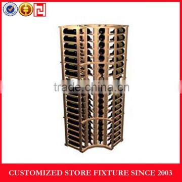 Customized wine display store fixture
