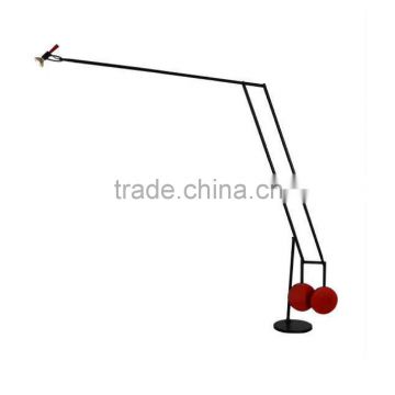 New Designer Modern Floor Lamp Red Decoration Black Lamp Body